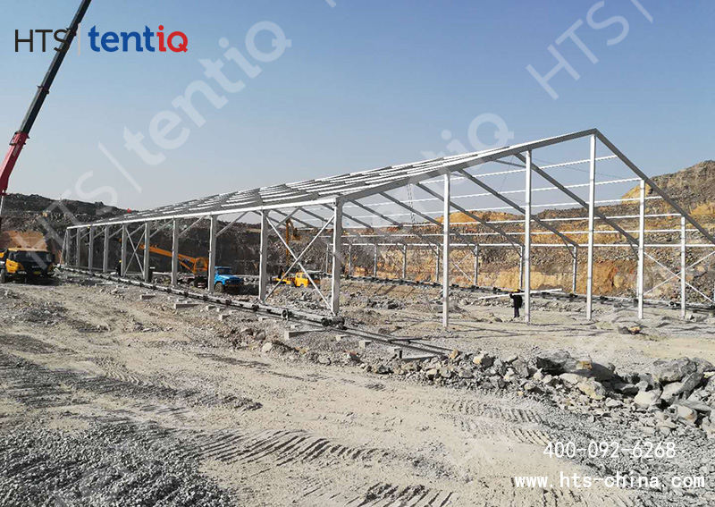 煤礦大跨度篷房 煤礦大跨度篷房