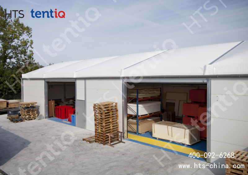 倉(cāng)儲(chǔ)用篷房幫助各大企業(yè)節(jié)約了時(shí)間成本，提高了效率