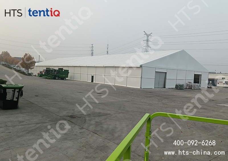 倉儲用篷房快速解決企業(yè)在“空倉”，“爆倉”之間的過渡轉(zhuǎn)換