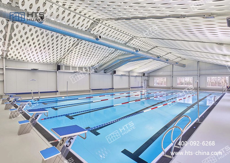 游泳館篷房快速搭建，一鍵開啟 “室內(nèi)泳池” 模式