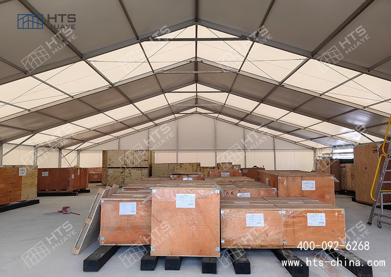 倉儲篷房為核電行業(yè)打造高效倉儲空間