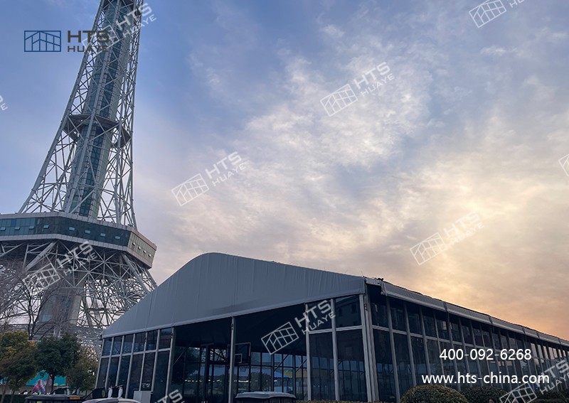 河南開封新增一座籃球館篷房，打造運動新地標