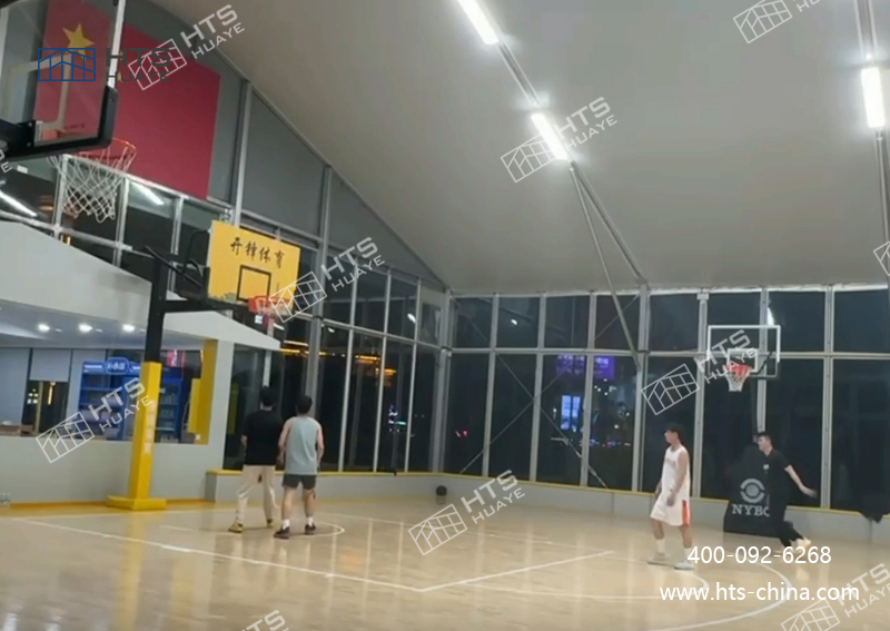 河南開封新增一座籃球館篷房，打造運動新地標