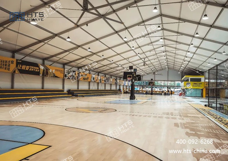 裝配式篷房籃球館可提升體育場地效能，助力全民健康與城市發展