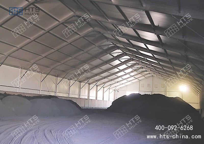 煤礦篷房項目通過引入創新的軌道移動技術，為煤礦作業帶來了全新方案