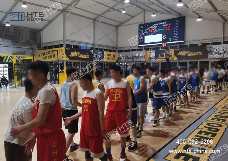 運動篷房為全民健身活動提供了靈活、便捷的場地解決方案