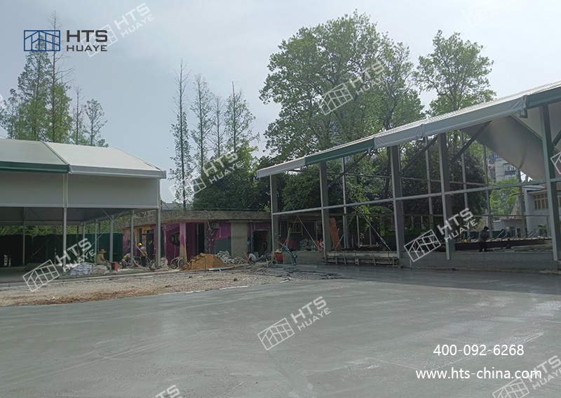 匹克球篷房優(yōu)選鋁合金框架，打造全尺寸全天候運(yùn)動(dòng)空間