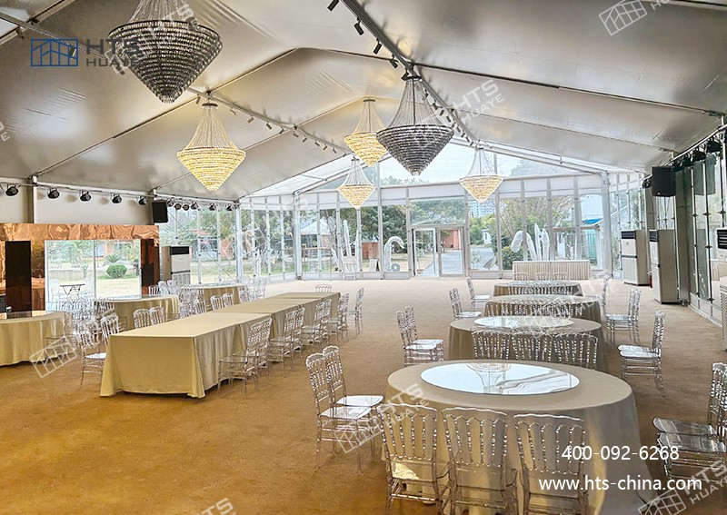 當科技邂逅美學，鎮江這座酒店宴會廳篷房驚艷亮相！