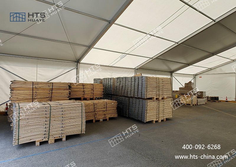 定制化倉儲篷房成為企業臨時倉儲的高性價比選擇